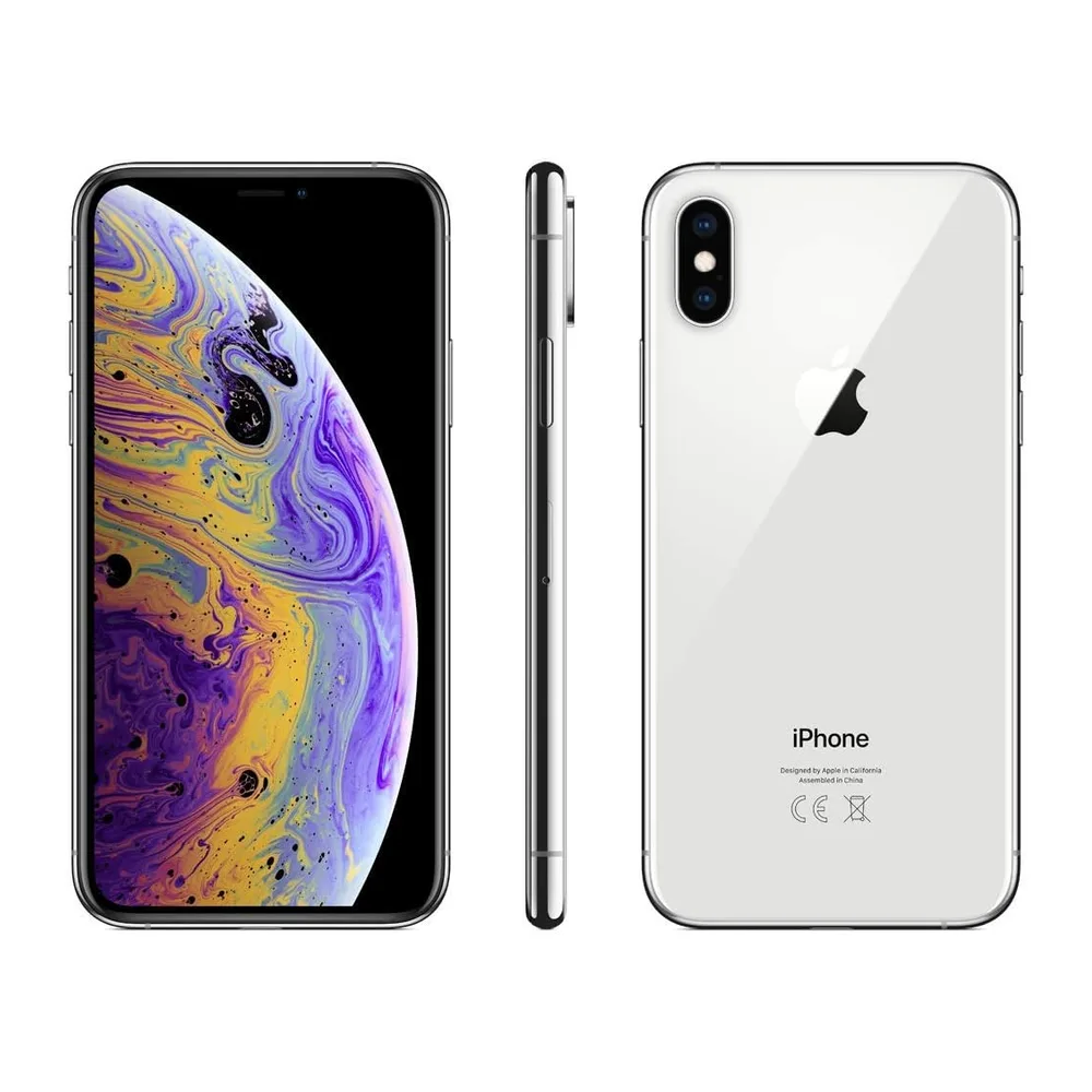 Apple iPhone XS, 256GB, zilver (Refurbished) — 2