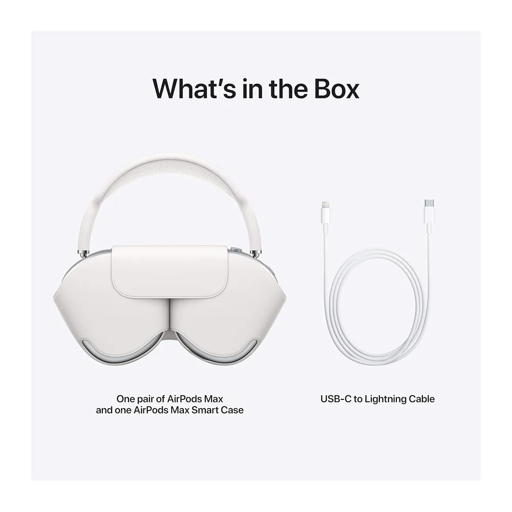 Apple AirPods Max - Zilver (Refurbished) — 6