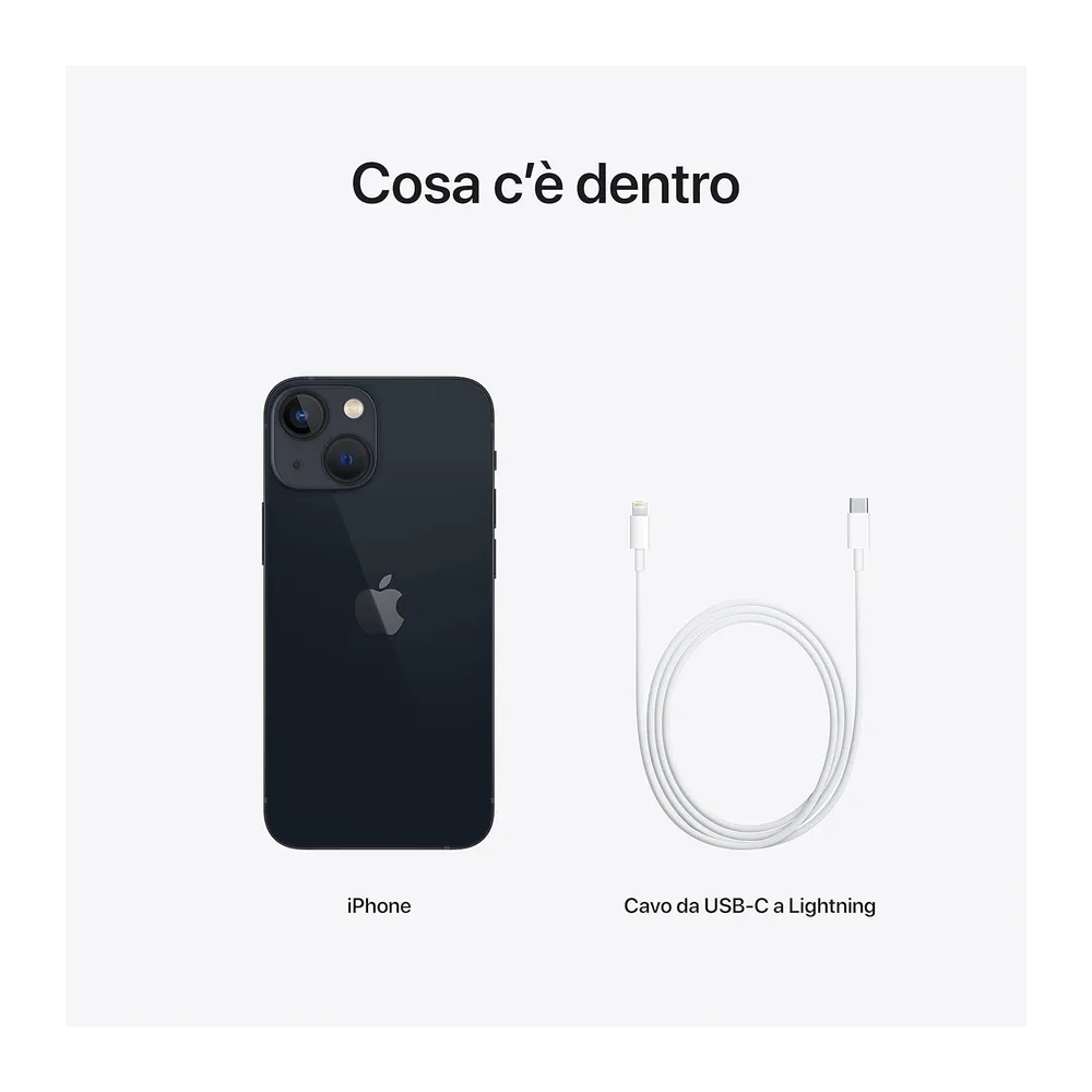 Apple iPhone 13 Mini, 256GB, Midnight (Refurbished) — 6