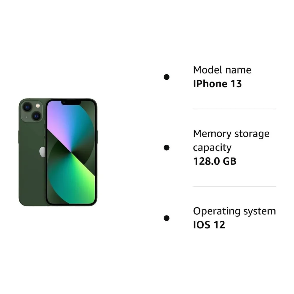 Apple iPhone 13 128GB - Groen (Refurbished) — 6