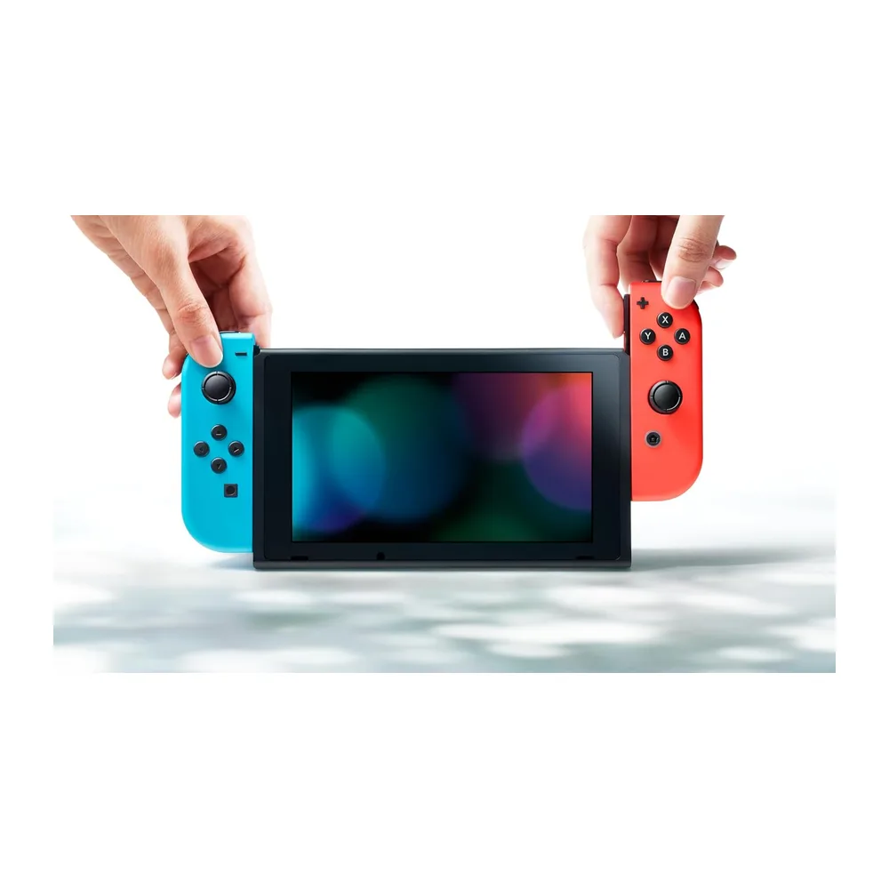 Nintendo Switch Console (Neon Blauw/Neon Rood) — 4