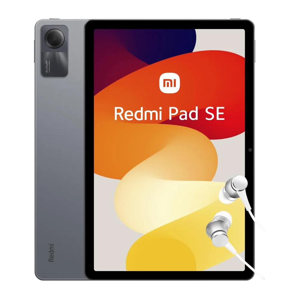 XIAOMI Redmi Pad SE Tablet, 27,9 cm (11 inch), wifi, FHD+ display met 90 Hz, 4 GB RAM, 128 GB ROM, batterij