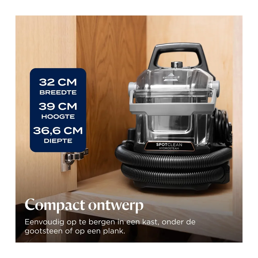 BISSELL SpotClean HydroSteam Tapijtreiniger 1000W 3689N — 6