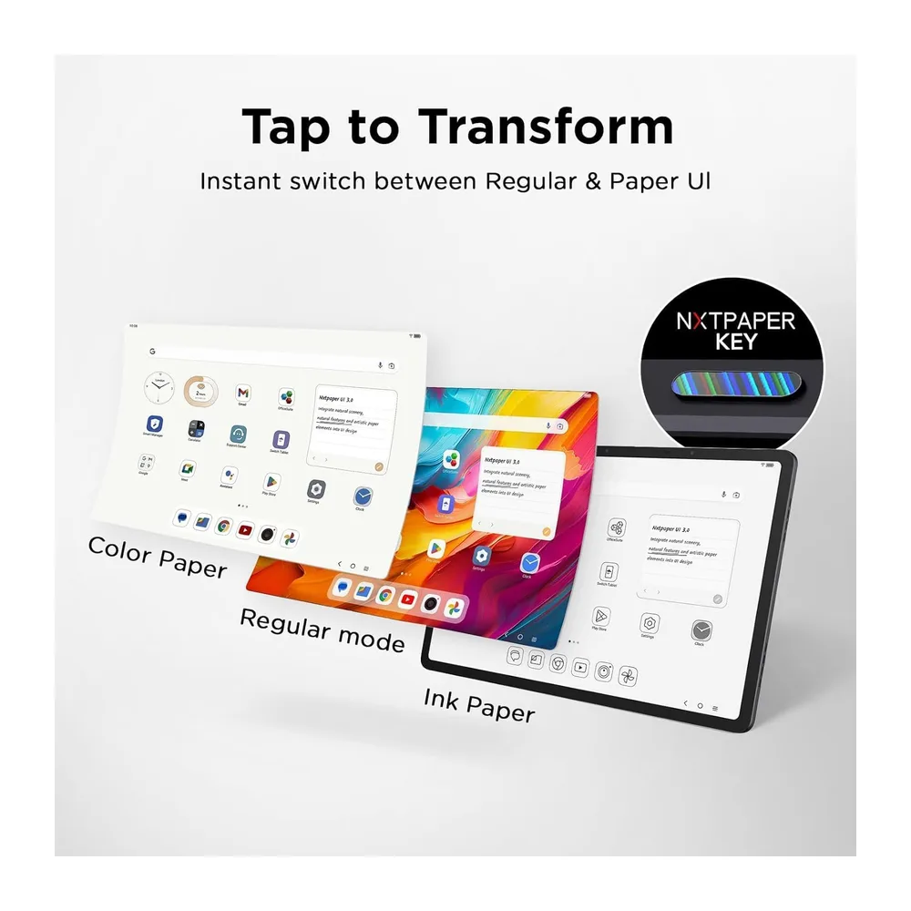 TCL NXTPAPER 14 + Flip Case + T-Pen - Tablet Wi-Fi Display NXTPAPER 14 inch 16GB RAM (8GB + 8GB RAM — 6