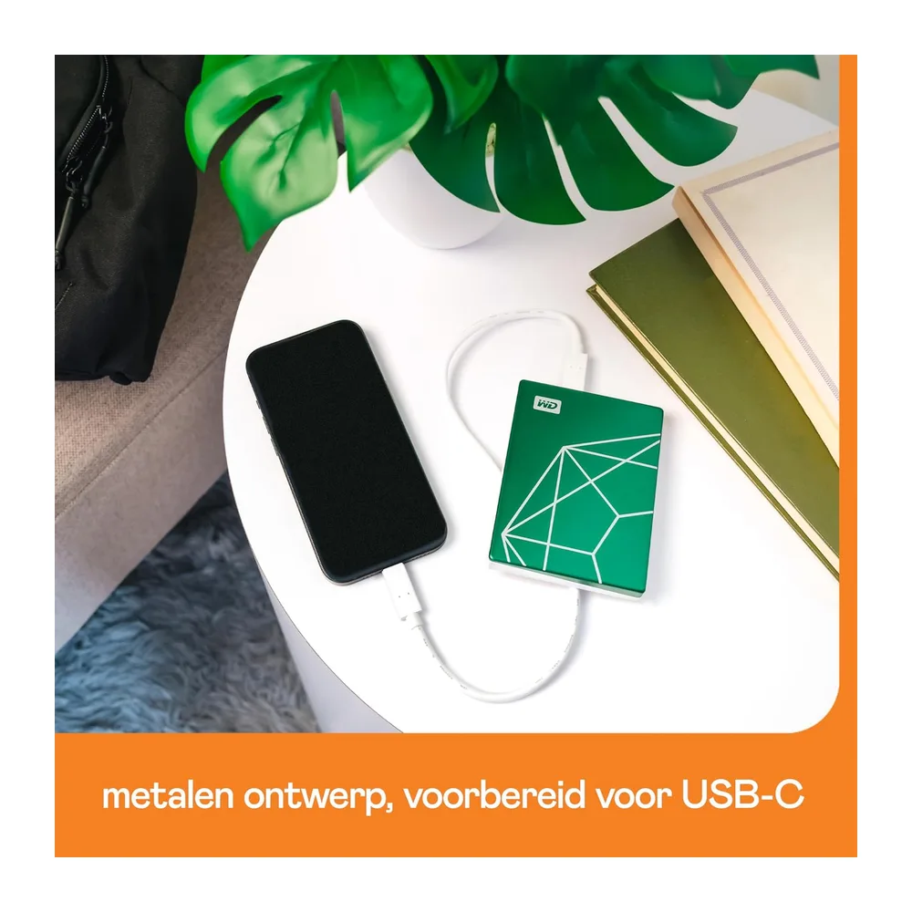 WD 6TB My Passport Ultra, Draagbare externe opslag, Externe harde schijf, Software met bescherming tegen — 2