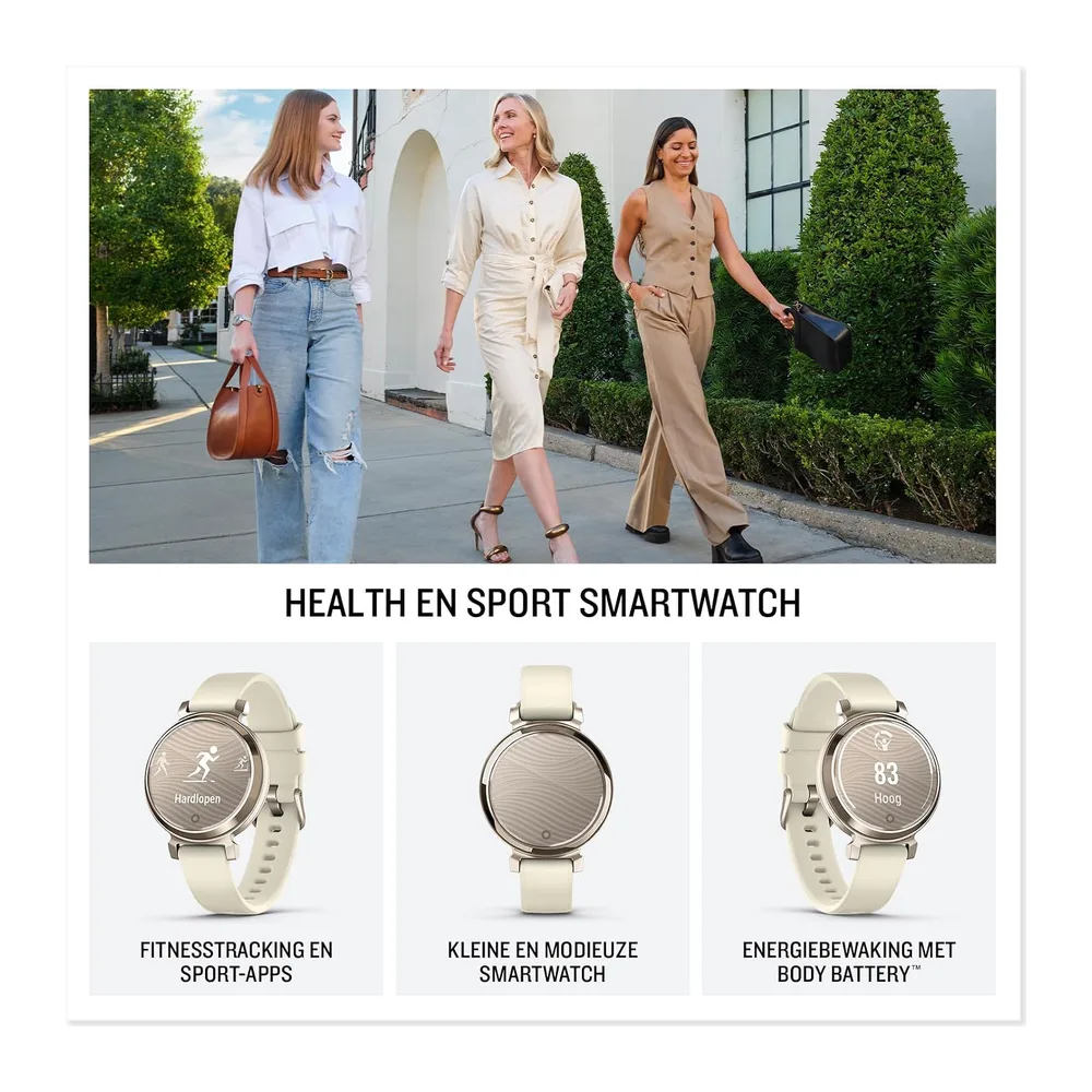 Garmin Lily 2, Dames smartwatch, Stijlvol ontwerp, Activity tracker, 18 sport apps, 5 dagen batterij, Slaap — 2