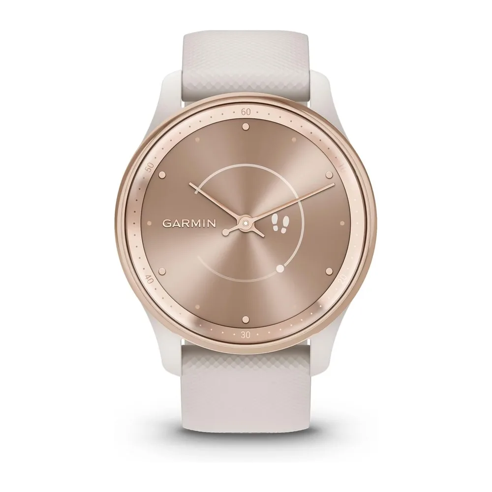 Garmin A04224 vivomoveTrend - Smartwatch dames - 40 mm - Wit Crème (Gereviseerd)