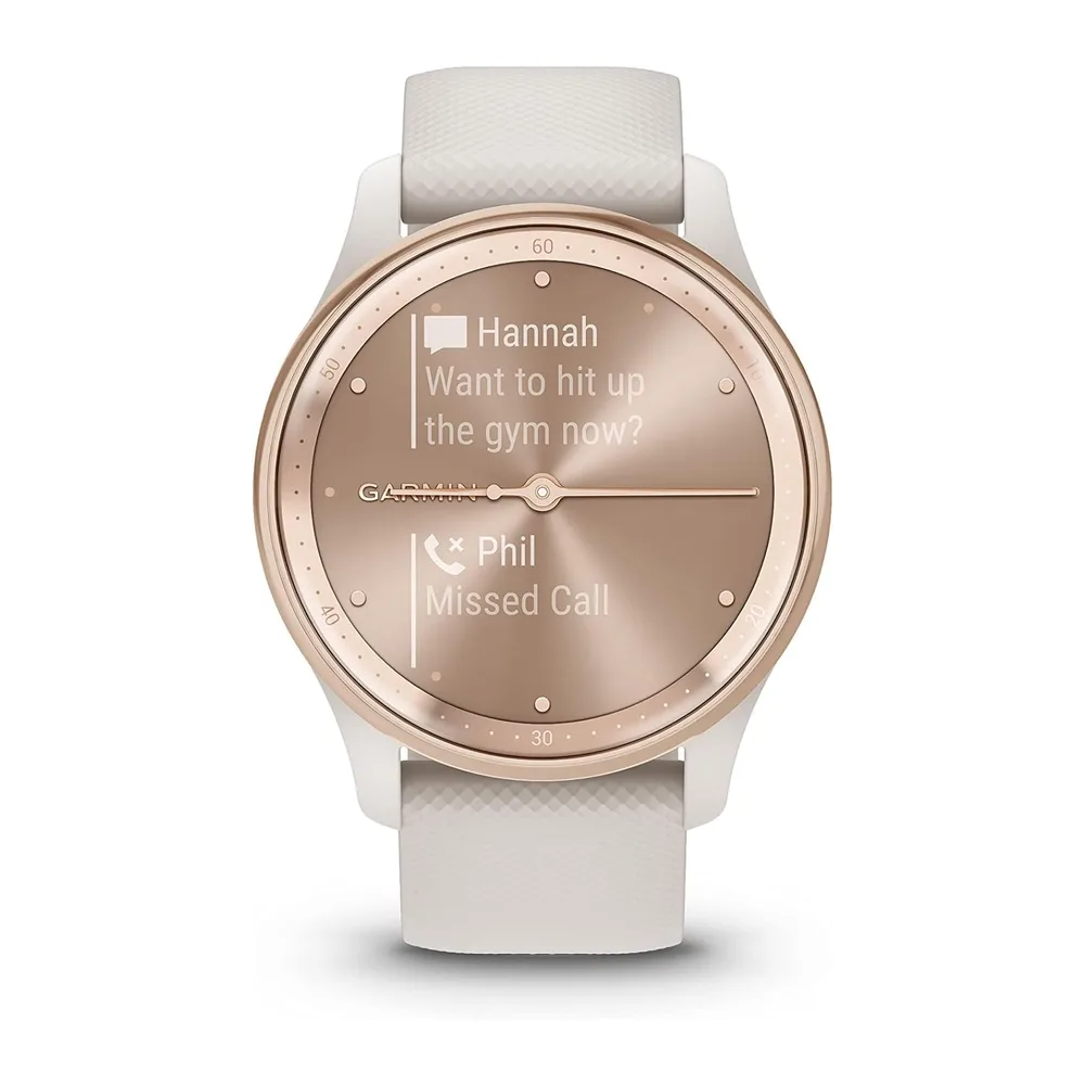 Garmin A04224 vivomoveTrend - Smartwatch dames - 40 mm - Wit Crème (Gereviseerd) — 2