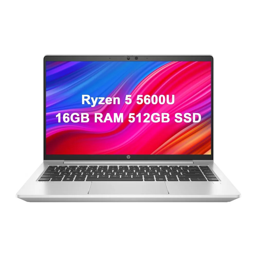 HP ProBook 445 G8 Business laptop, 14 inch FHD display, AMD Ryzen5 5600U, 16 GB RAM, 512 GB SSD, Windows 11