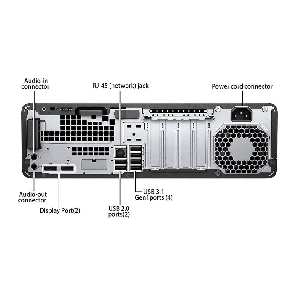 HP EliteDesk 800 G3 SFF desktop-computer — 5