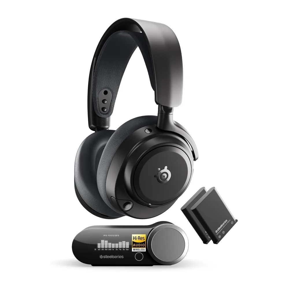 SteelSeries Arctis Nova Pro Omni - Hi‑Res draadloze gamingheadset, 96kHz/24-bit, ANC, ClearCast