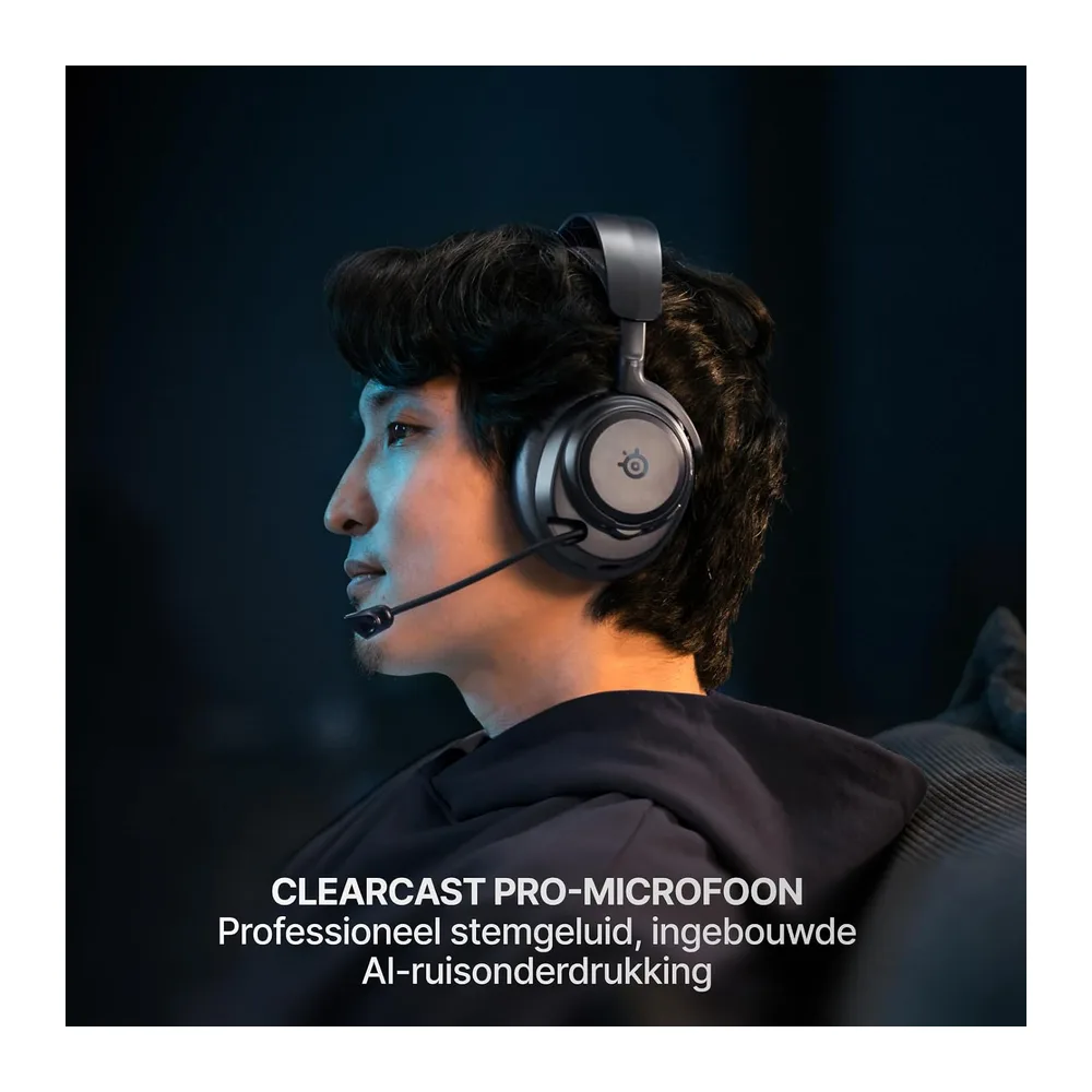 SteelSeries Arctis Nova Pro Omni - Hi‑Res draadloze gamingheadset, 96kHz/24-bit, ANC, ClearCast — 4