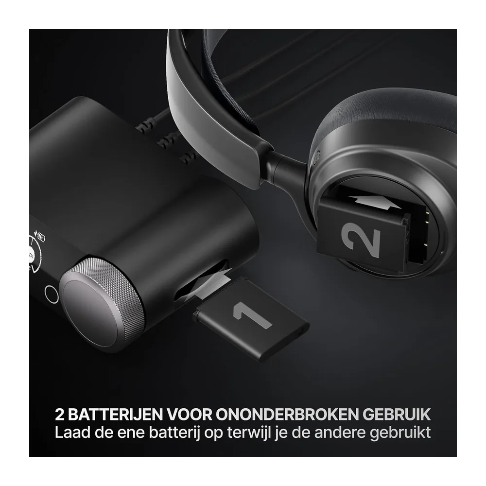 SteelSeries Arctis Nova Pro Omni - Hi‑Res draadloze gamingheadset, 96kHz/24-bit, ANC, ClearCast — 6